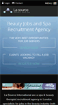 Mobile Screenshot of la-sourcejobs.com
